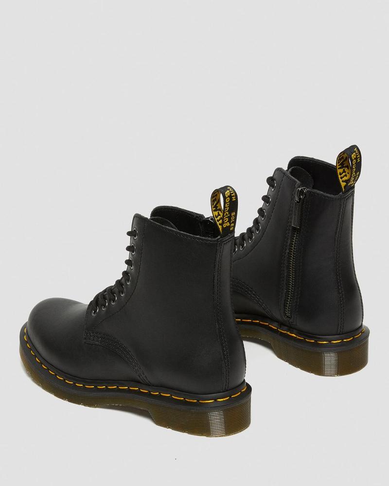 Dr Martens 1460 Pascal Nappa Vinterstøvler Dame Svarte | Norge 498OKI